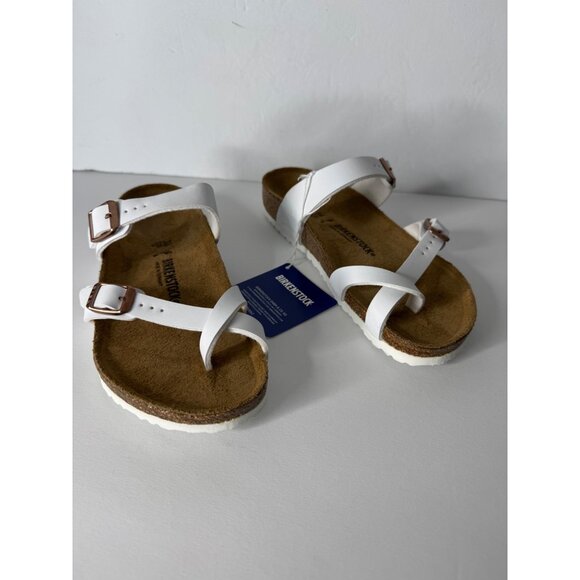 NEW Birkenstock Kids White Mayari Sandal Girls EU 34 US 3 Narrow